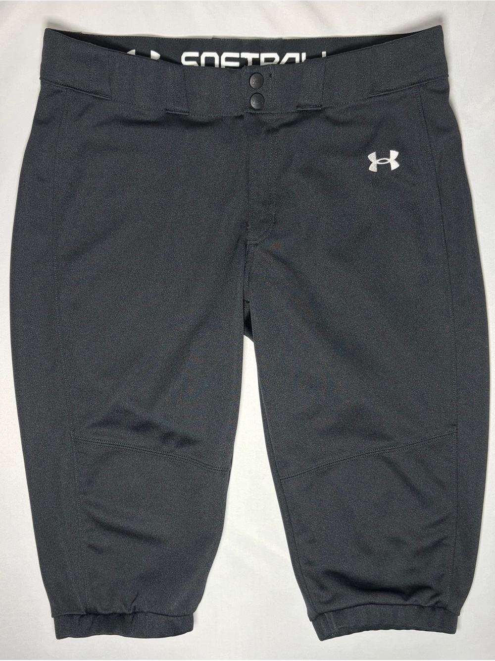 Under Armour Softball Pants Girls Youth XL Black Excellent
